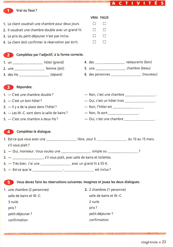 019 Hotel Reservation Ex