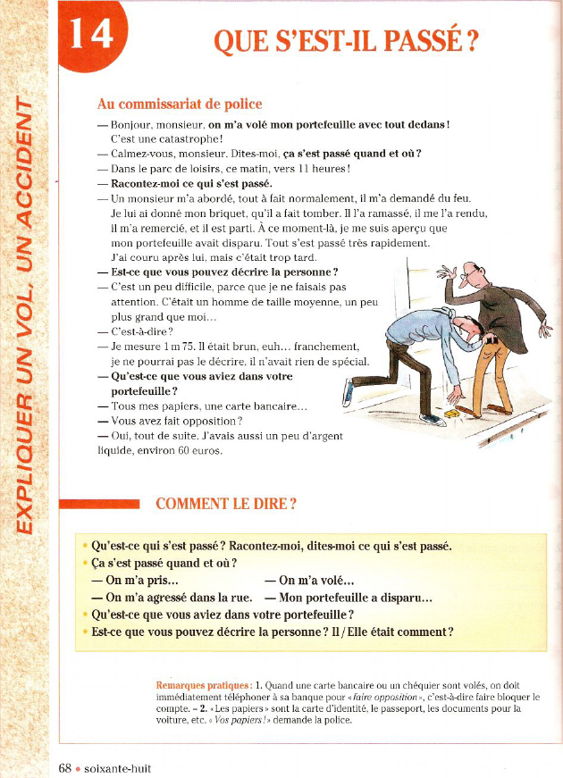 COMPROG 061 EXPLIQUER VOL et ACCIDENT